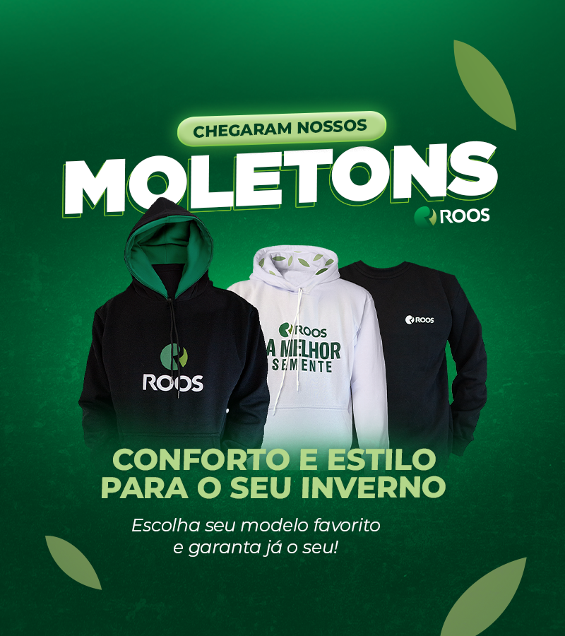 Confira os moletons.