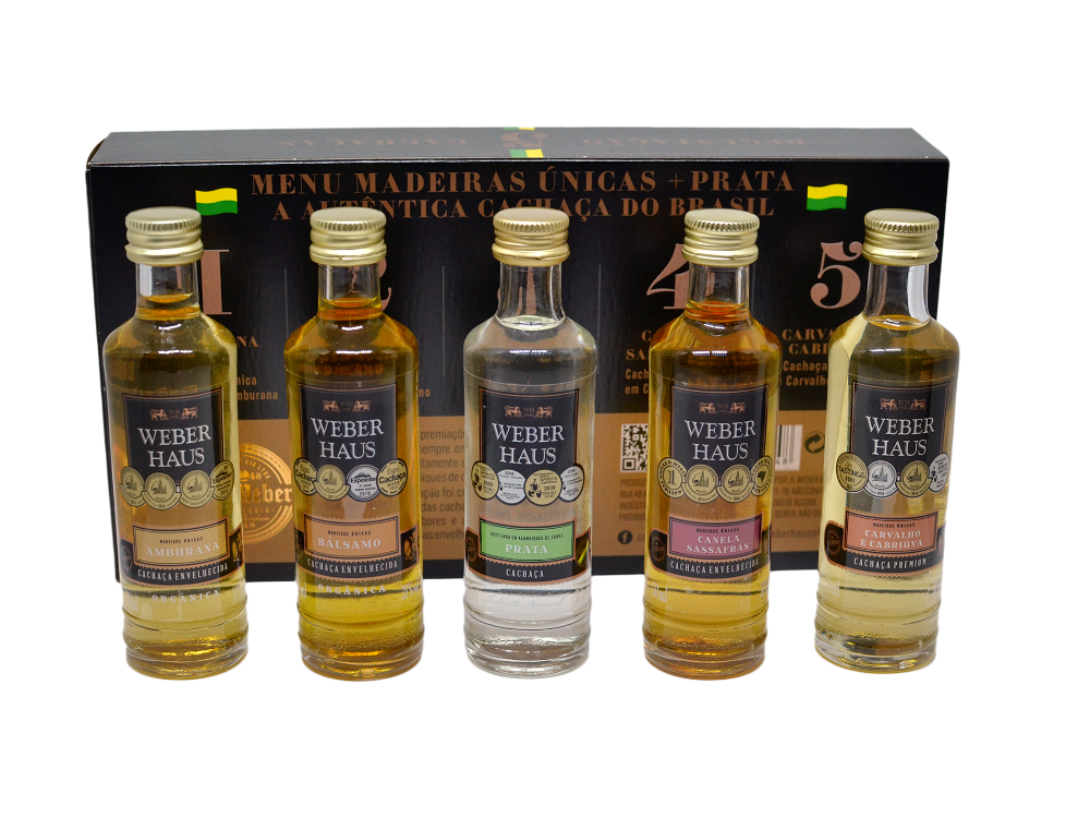 Kit Cachaça 50Ml