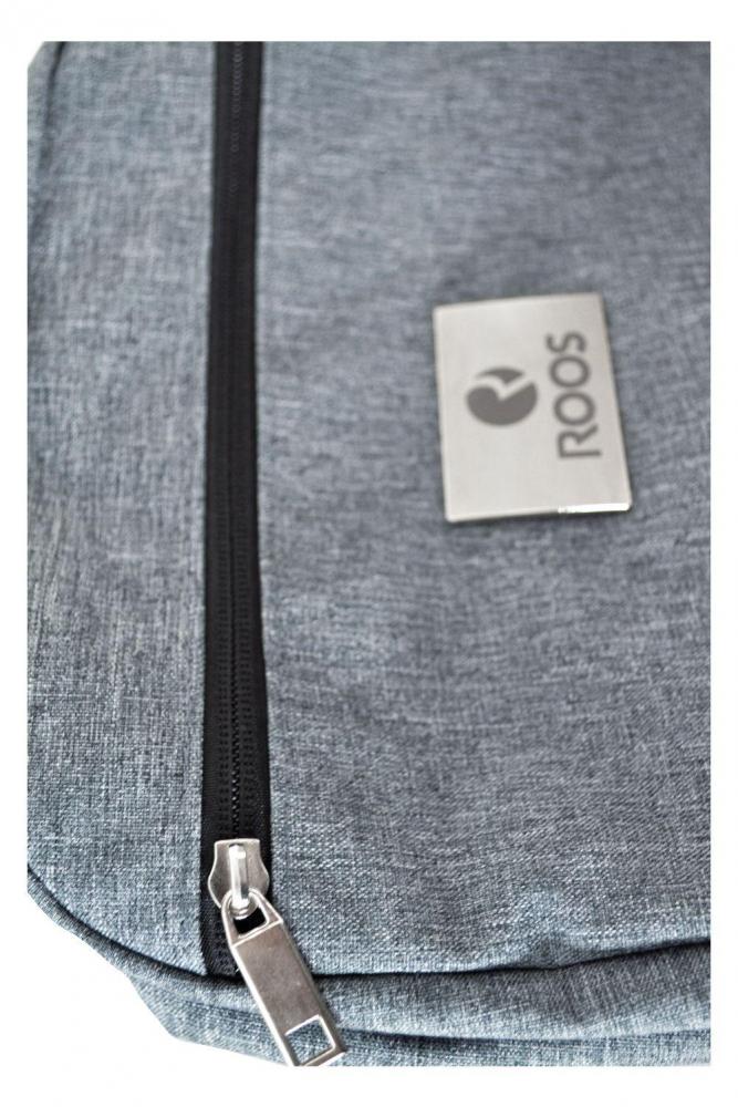 Mochila Roos Cinza