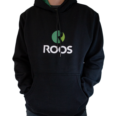 Moletom Canguru Roos Preto
